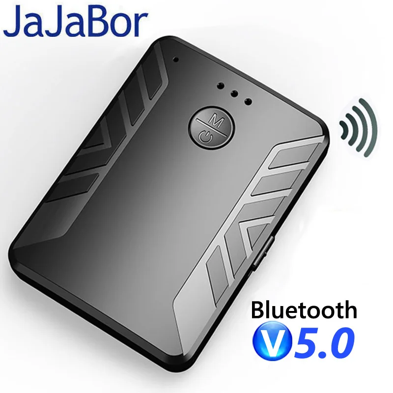 

JaJaBor Bluetooth передатчик приемник беспроводной аудио AUX Bluetooth 5,0 5-в-1 адаптер Музыка двойной Отправитель рецептор для ПК ТВ автомобиля