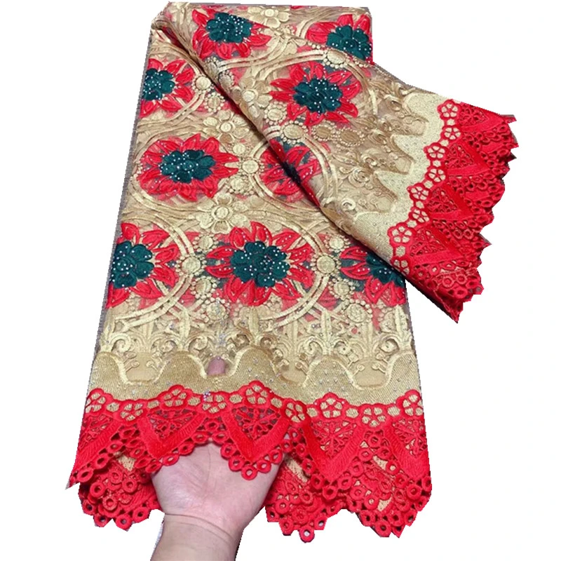 

Новинка 2021, вышитая сетка, Высококачественная французская гипюровая кружевная ткань, ярды для вечерние ринки, свадьбы