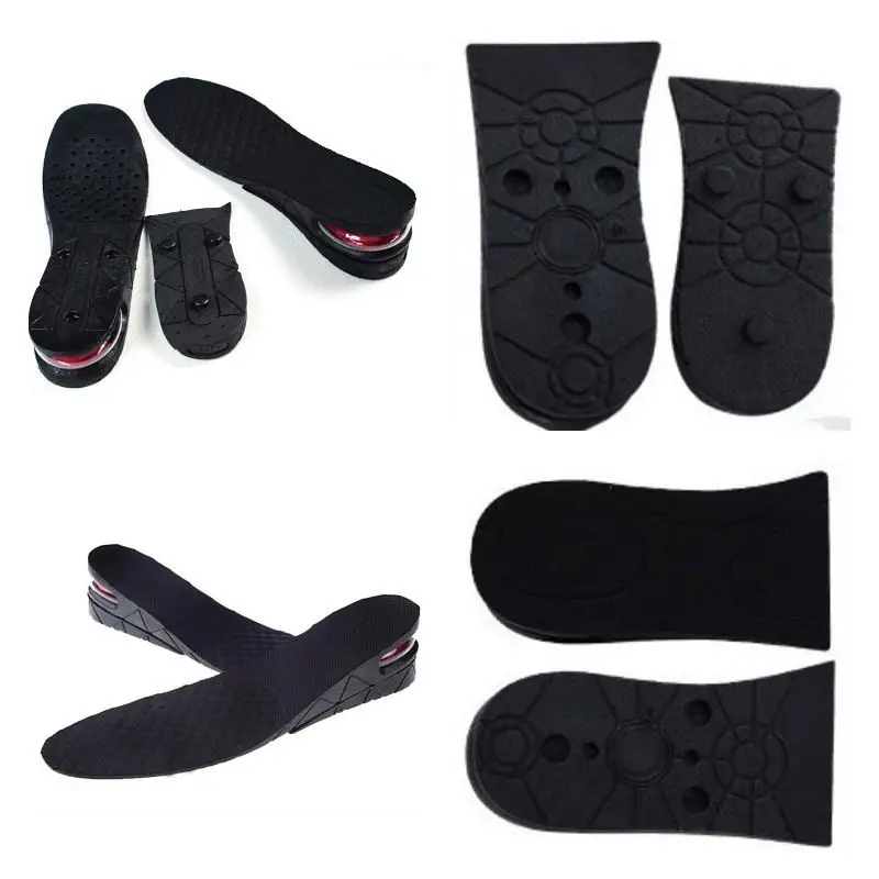 

2/3Layer 5/6cm Adjustable Ergonomic Design Air Cushion Invisible Lift Pads soles Height Increase Insole for men women shoes