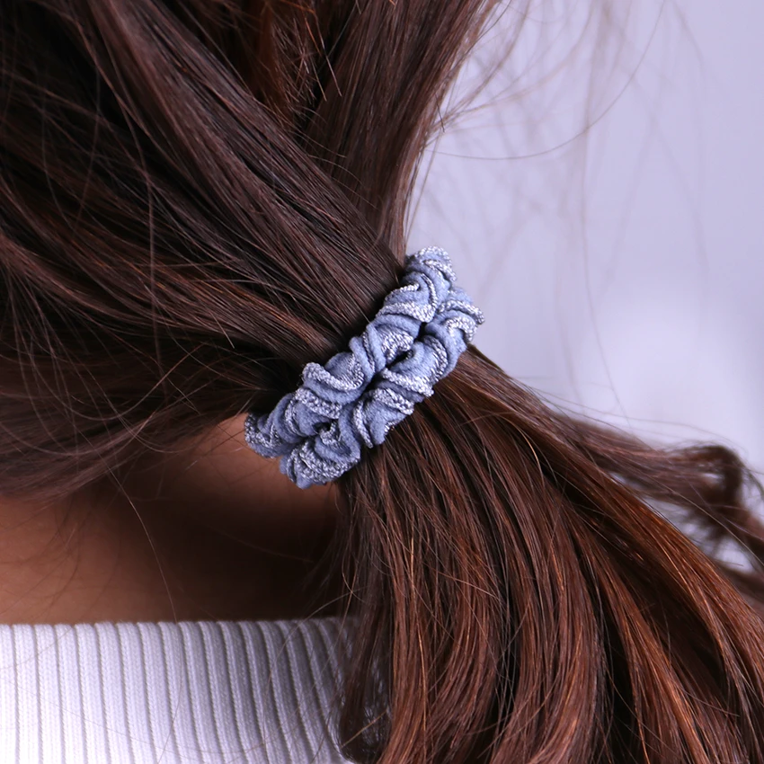 24 шт./компл. кольцо для волос с бантом модные обручи девочек конский хвост галстук