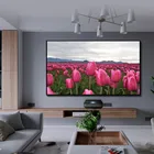 MIVISION 120 дюймов фиксированная рамка UST ALR CLR окружасветильник отклонение проекционный экран для лазерного проектора WEMEX 4K