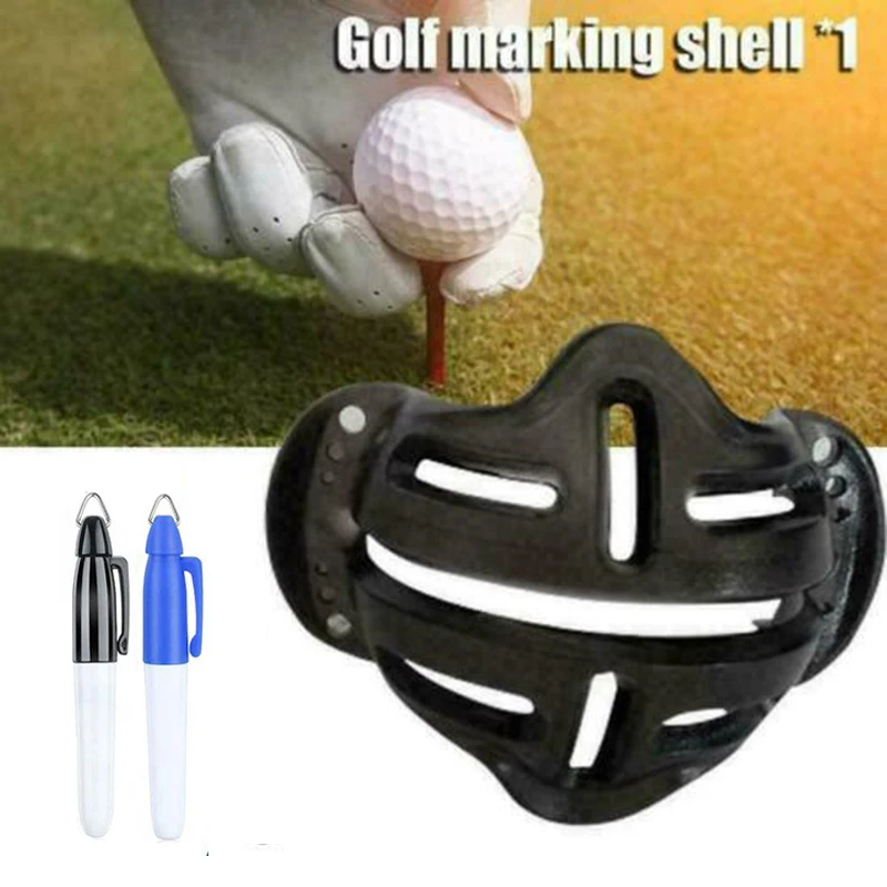 

Precision Golf Ball Alignment Identification Tool Putt Positioning Ball Marker WHShopping