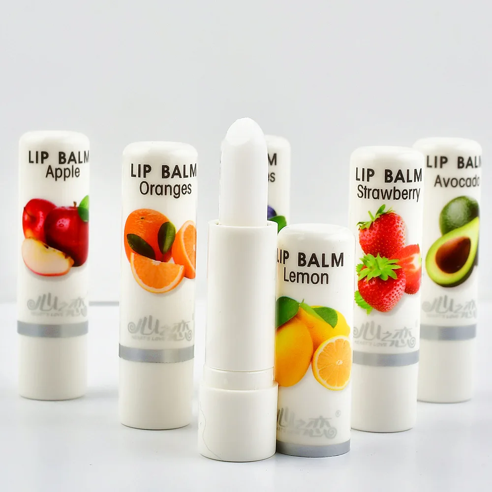 

Wholesale Lip Balm Milk Pure Natural Fruit Moisturizing Lip Balm For Baby Girls Women Lips Gloss Kawaii Lips Care