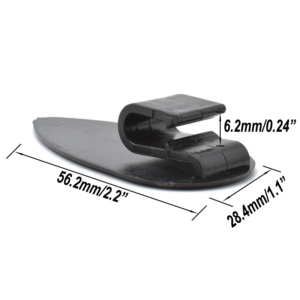 8 шт универсальные автомобильные коврики противоскользящие зажимы черный