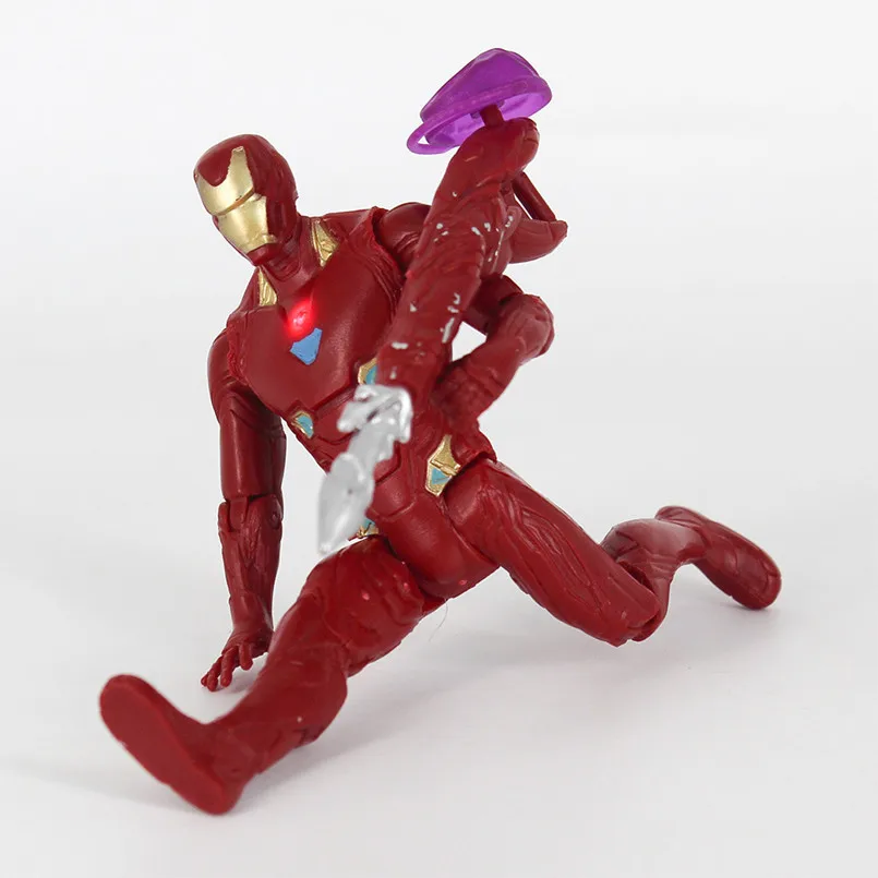 Фигурка Marvel, Мстители, Бесконечная война, аниме, Супер герои, Капитан Америка, Железный человек, Человек-паук, Халк, Тор, коллекция игрушек