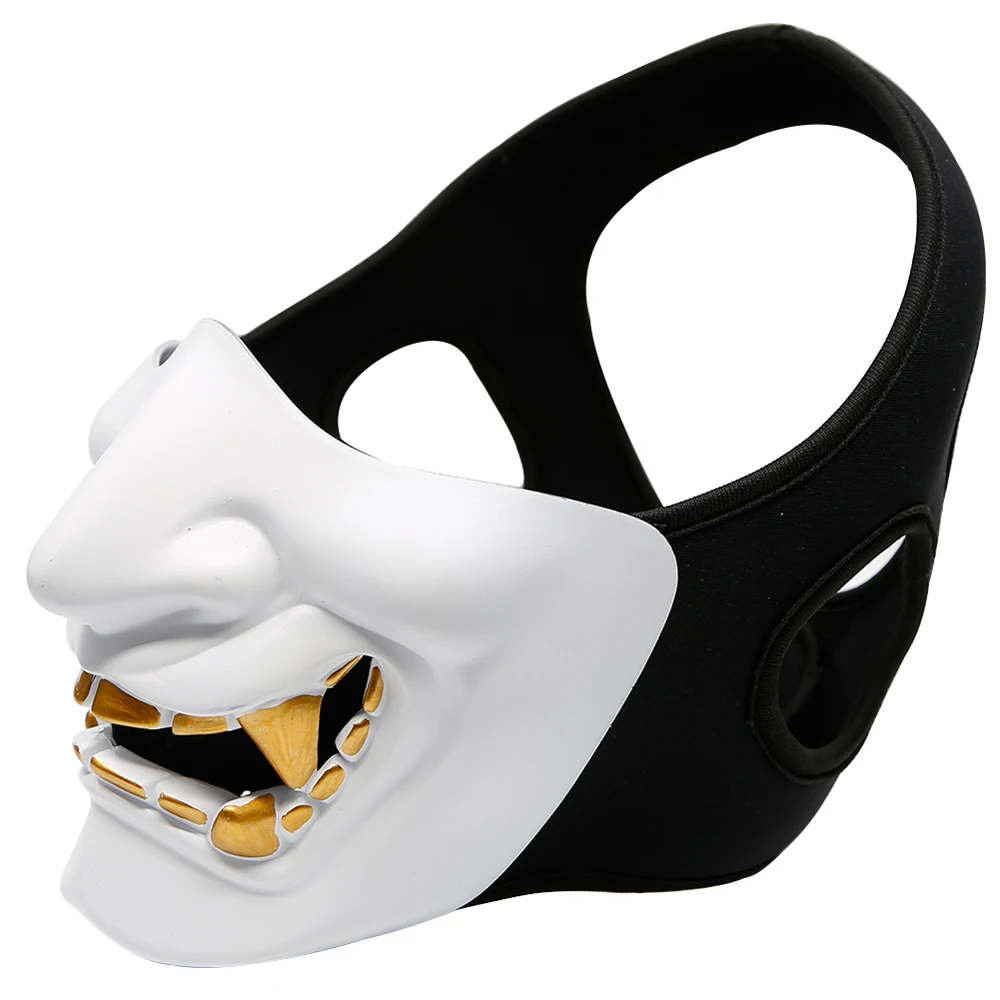 Спорт на открытом воздухе страйкбол Пейнтбол Маска Hannya HalloweenMasks CS Игры Охота