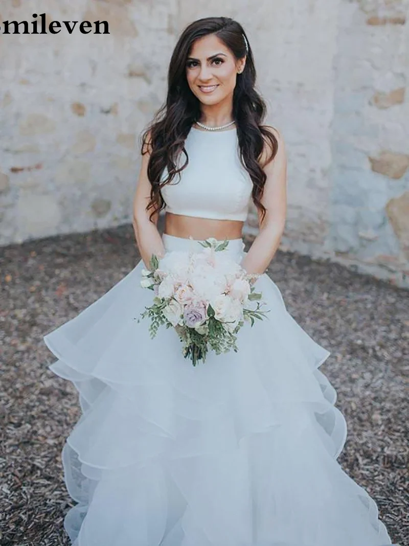 Свадебное платье с а силуэтом 2 предмета в стиле бохо|Свадебные платья| |