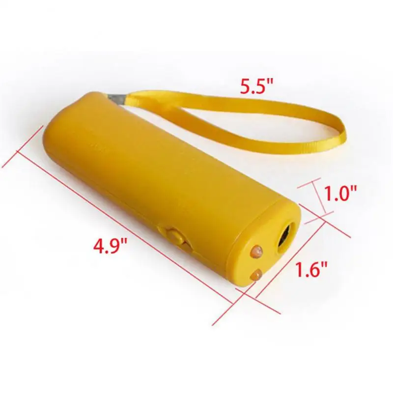 Dog Repeller Anti Barking Stop Bark Training Device Trainer LED Ultrasonic Without Battery Pet Supplies | Дом и сад