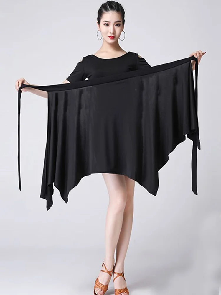 Юбка женская для танцев латинских модная одежда бальных ча-ча Танго сальсы самбы