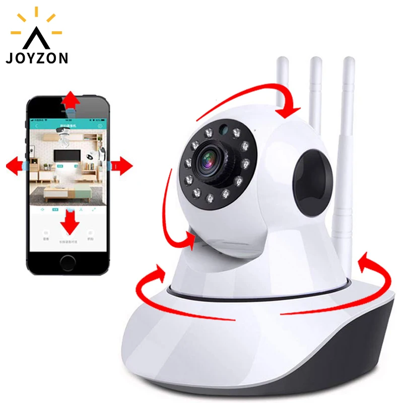 JOYZON IP камера для домашней безопасности двухсторонняя аудио HD 720P 1080P беспроводная