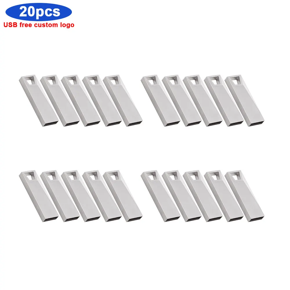 

20pcs/lot free custom logo pen drive gift pendrive 4GB 8GB16GB 32GB 64GB 128GB usb flash drive pendrive For photography wedding