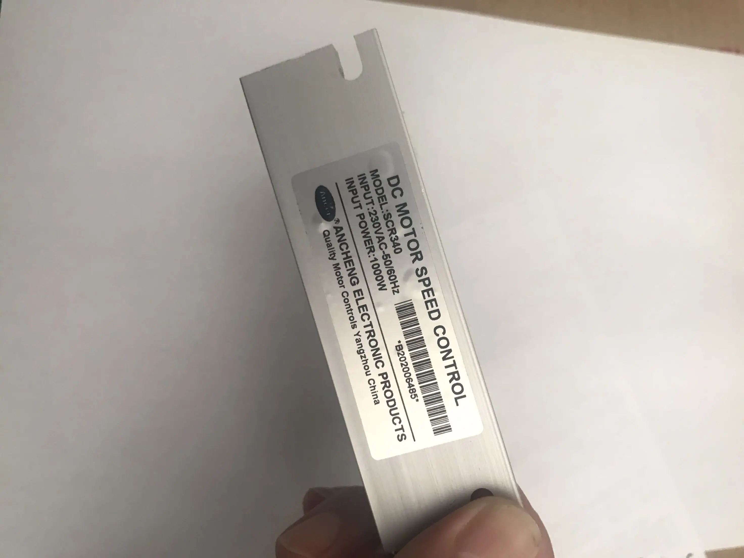 Контроллер скорости матового двигателя постоянного тока SCR340 KBIC 230 В переменного 6