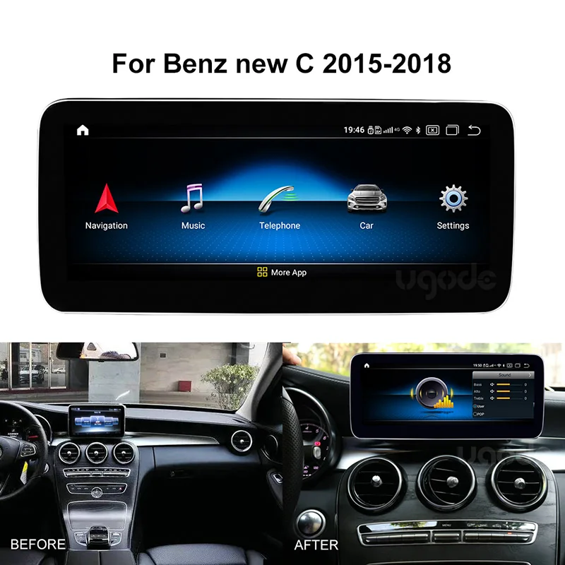 Qualcomm 2015 18 W205X253C253 Android10.0 экран автомобильный GPS навигация Мультимедийная система
