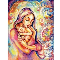 woman painting by number children diy kits on canvas with frame acrylic paint for adults oil picture drawing coloring by number
