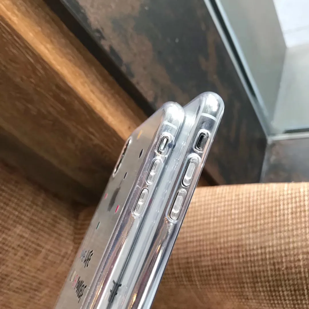 INS милый модный английский Радужный цветной волнистый чехол для телефона iPhone 11 pro