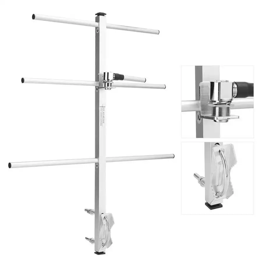 transmitter audio receiver Portable Car Transceiver High‑Gain 7DBd Antenna for Radio UHF | Электроника