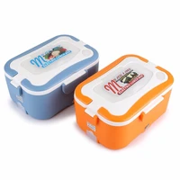 1 5l 12v24v car stainless steel inner pot electric heating lunch box portable electric heating rice container for car home