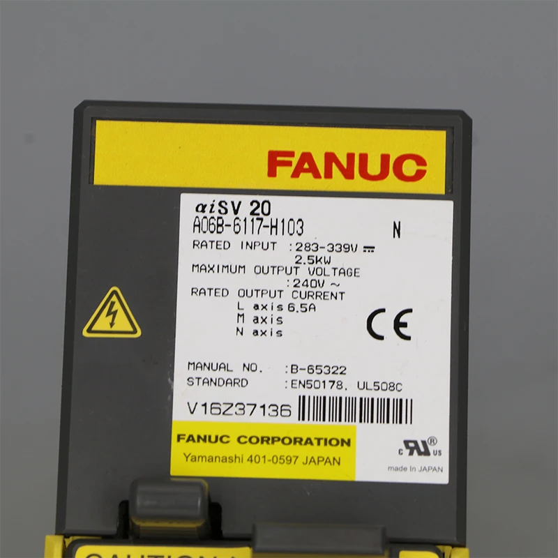 FANUC Alpha iSV 20 ЧПУ серводвигатель усилитель A06B-6117-H103 | Обустройство дома