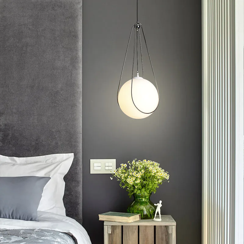 

Светодиодный подвесной светильник в скандинавском стиле, Современное украшение для кухни, спальни, гостиной, лампа для бара, столовой светильник ветительные приборы