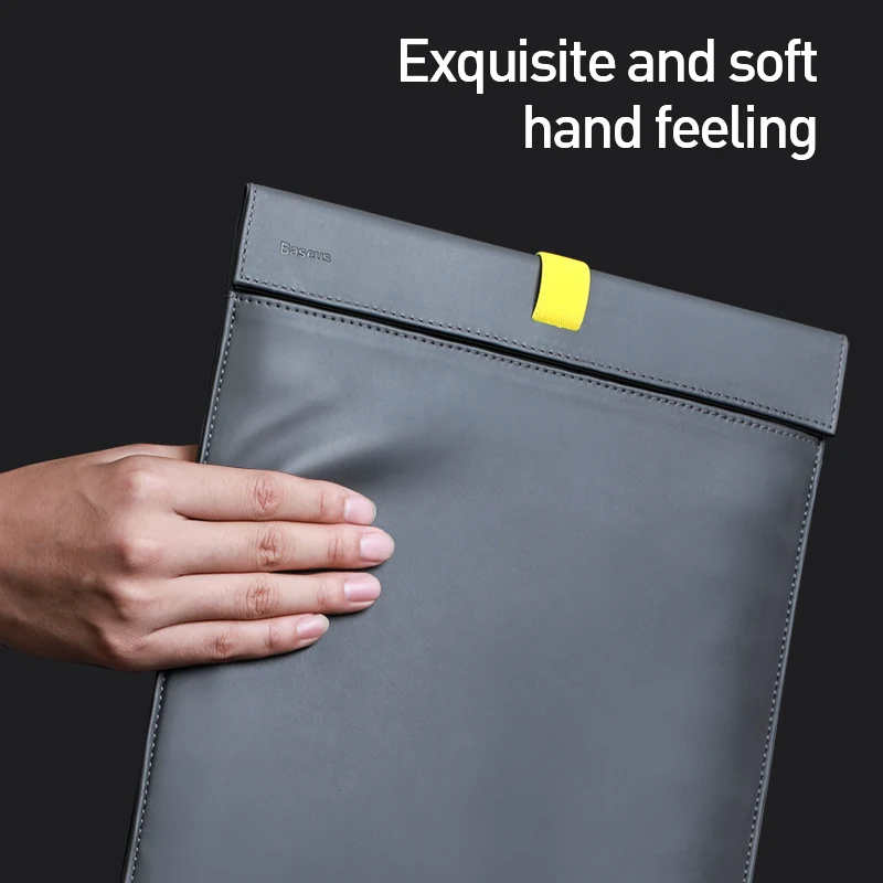 Baseus Waterproof Laptop Bag 13 15 inch Case For MacBook Air Pro 2019 Mac Book Computer Fabric Sleeve Cover Capa Accessories |
