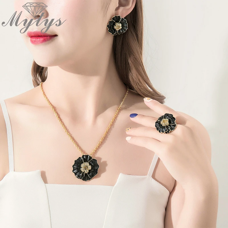 Mytys высококачественное Латунное металлическое ожерелье с подвеской в виде