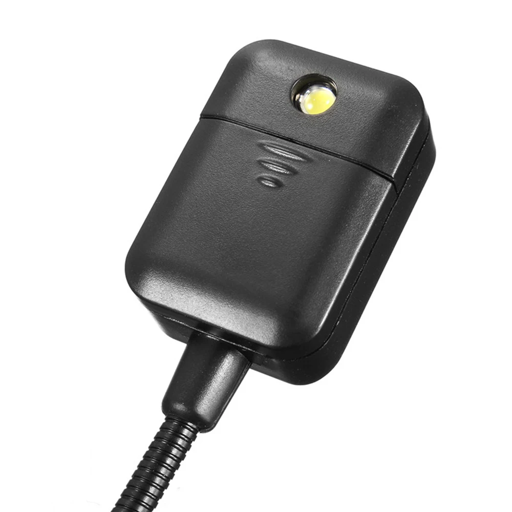 

1pcs DC 6V Electronic For Notebook Reading Light LED Book Light Table Lamp Desk Lamp Mini Flexible Clip On Book White Black