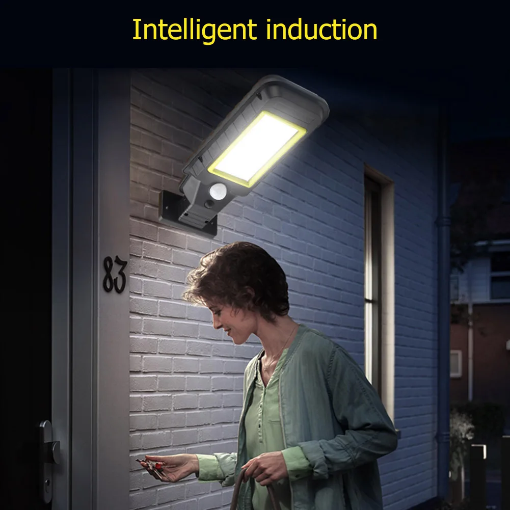 

Upgraded 48/56LED Remote Control Solar Light PIR Motion Sensor IP65 Outdoor Wall Street Lamp Waterproof Lamp Lights