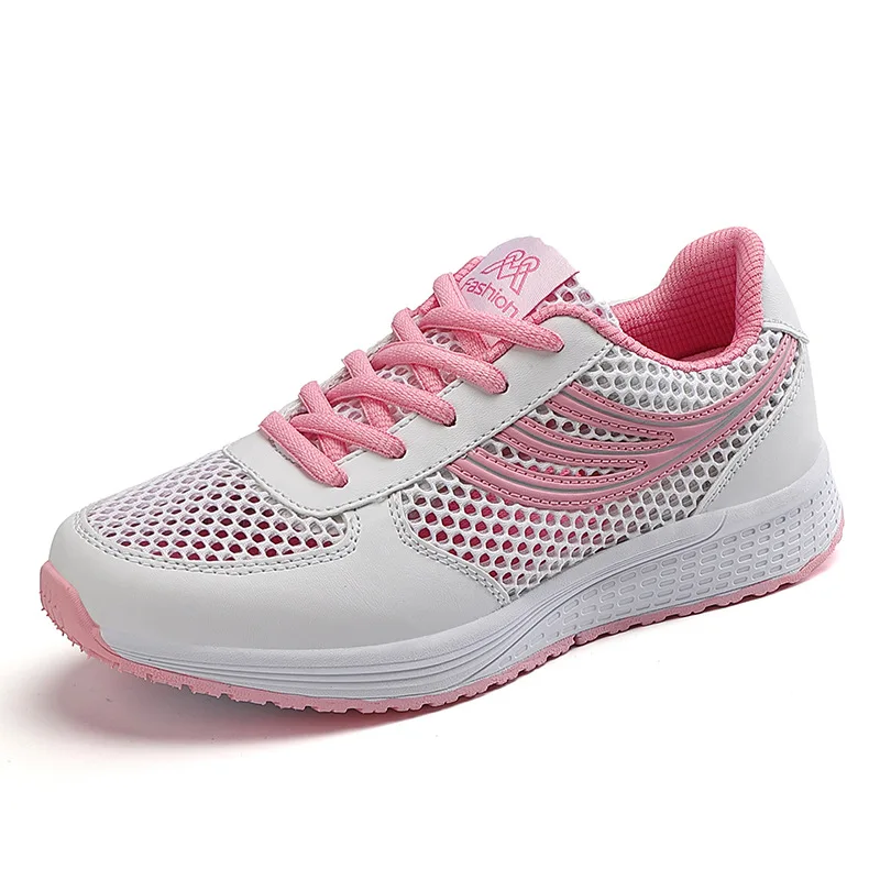 

2020 Summer Hollow Mesh Women's Breathable Shoes Casual Sneakers Student Shoes Summer Single Mesh