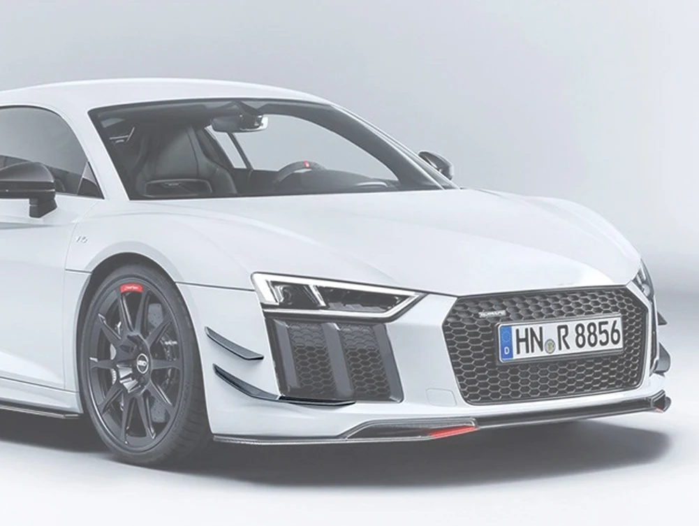 Комплект канатов переднего корпуса из углеродного волокна сплиттер для бампера