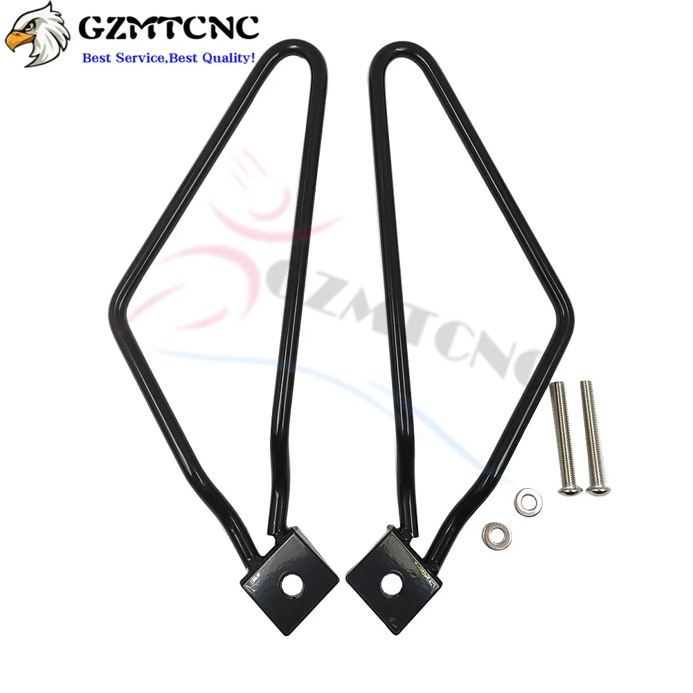 Крепление багажника для седла мотоцикла Harley Sportster 883 Iron XL883N Dyna Fat Bob FXDF|Накладки и