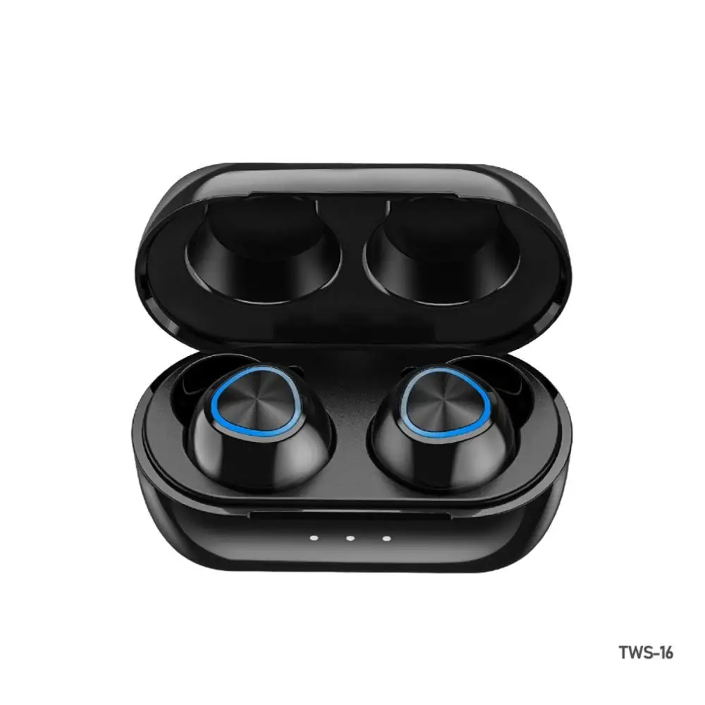 Металлические беспроводные Bluetooth-наушники REMAX TWS-16 Bluetooth 5 0 с зарядным устройством