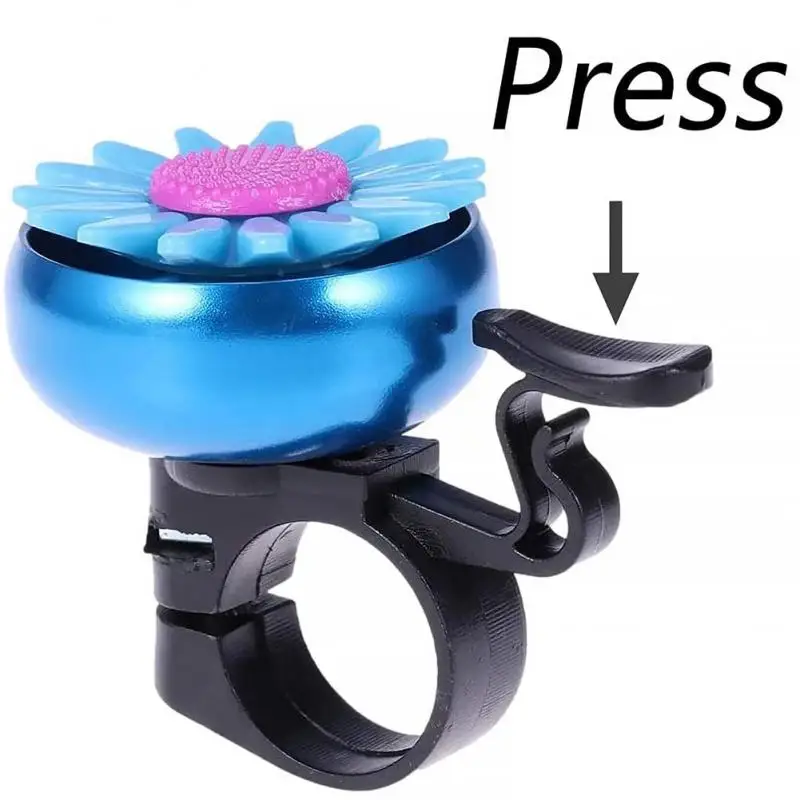 Bicycle Bell Chrysanthemum Sunflower Cute Bike Small Cycling For Children | Спорт и развлечения