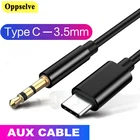 Адаптер для наушников с разъемом USB Type-C на 3,5, USB C на 3,5 мм AUX, аудиокабель Typec для Huawei P40 P30 20 Pro Xiaomi Mi 9 8 6
