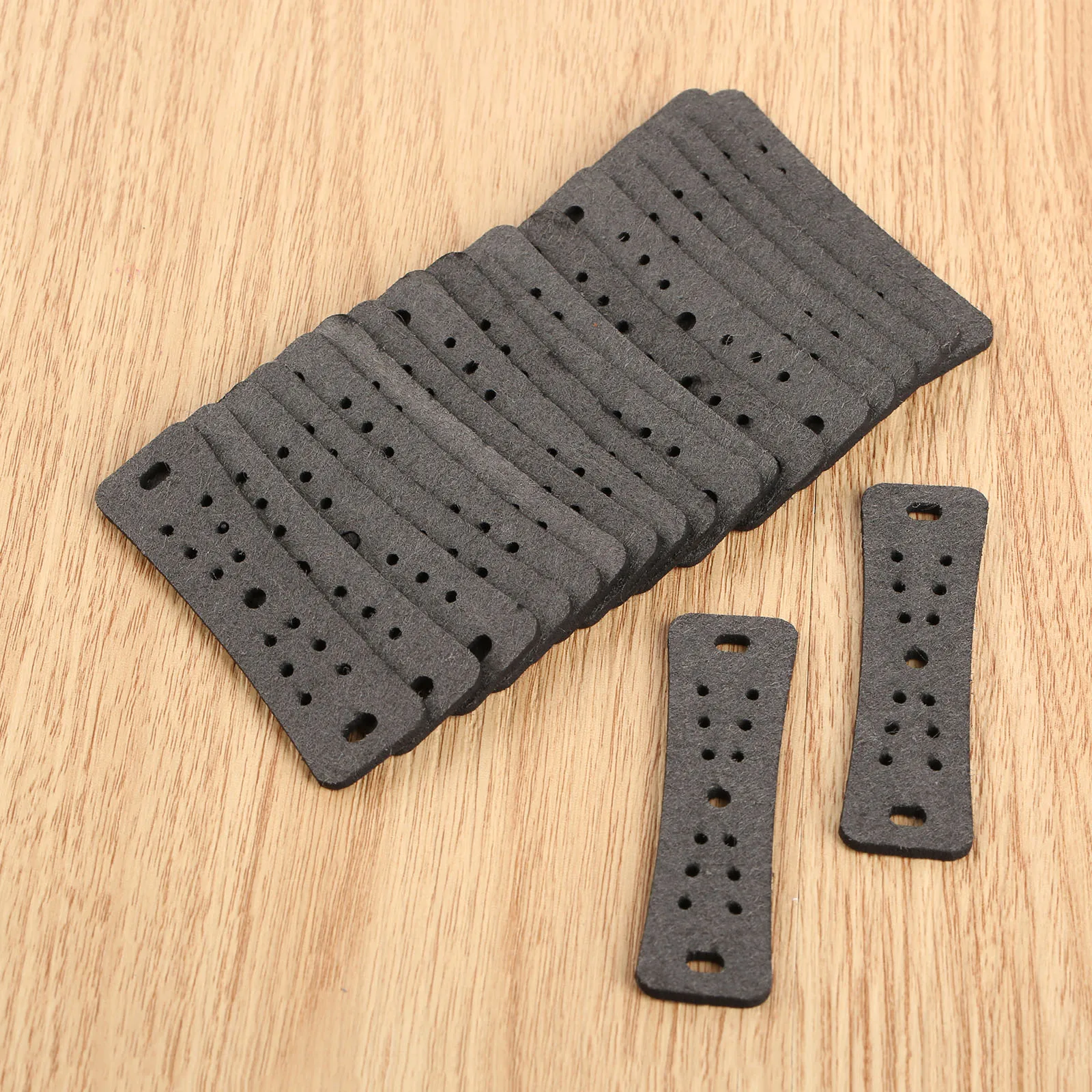 

20 шт. из микрофибры рогатки Чехлы для наружной съемки лук рогатки катапульты замены Охота 70mmX17mmX20mm