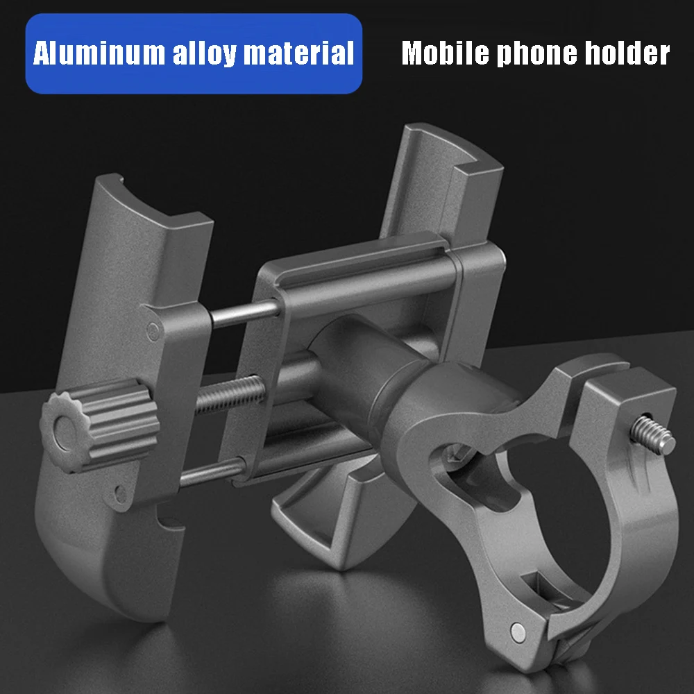 

Крепление для телефона на велосипед держатель для горного велосипеда Алюминий сплав свободный Регулируемый мотоцикл сотовый телефон GPS мо...