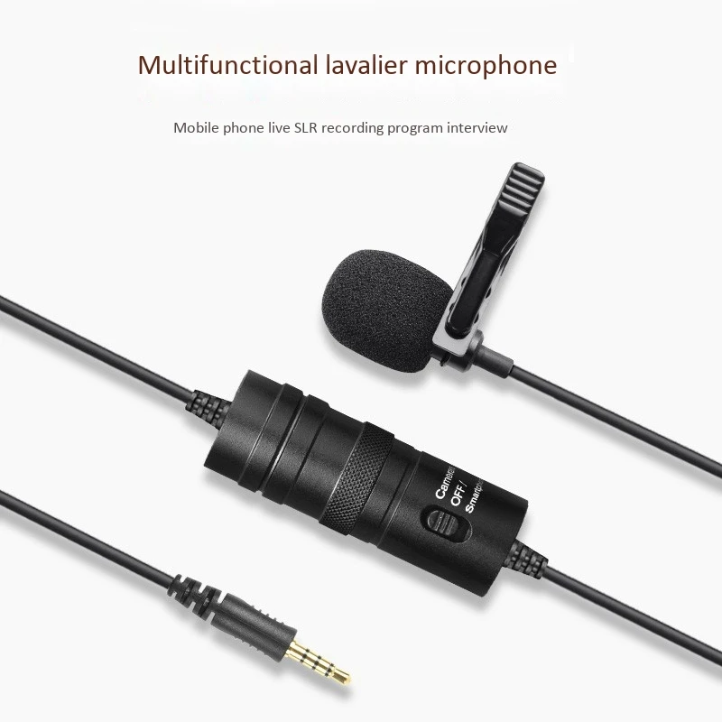 YICHUANG VM10 R 6 м петличный микрофон посвященный мини мобильный телефон лавалье Live