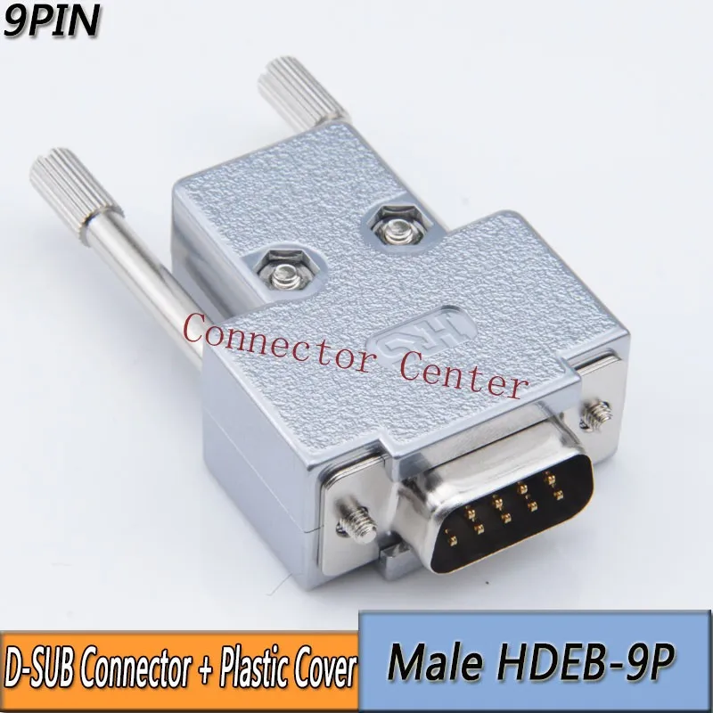 DB 9 DB9 RS232 разъем с пластиковой крышкой Origina Hirose HDEB 9P|Соединители| |