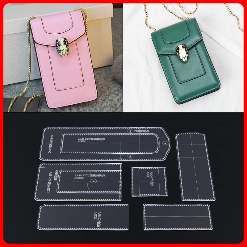 1 компл. Одно плечо сумка мессенджер бумажная сетка DIY кожаная сумочка для