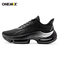 onemix 2021 black sneakers men running shoes super air cushion tn plus sports wear resistant lightweight breathable male shoes