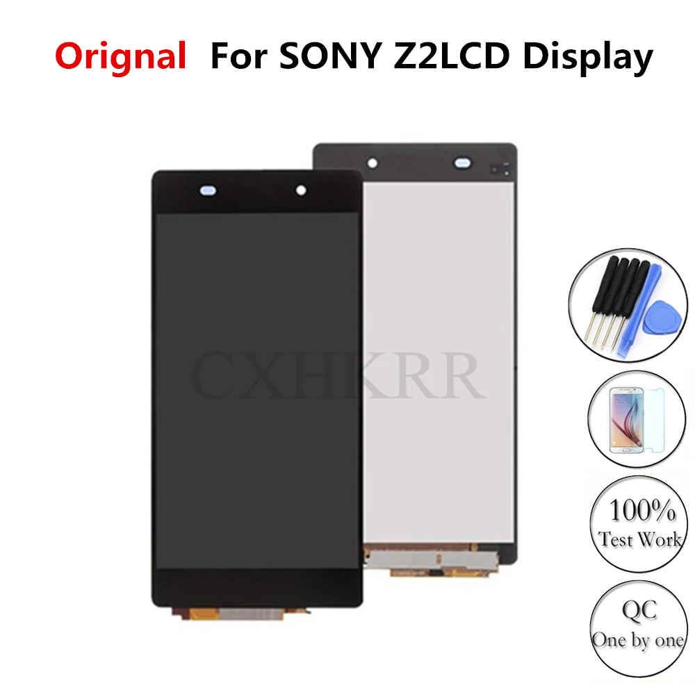 ЖК дисплей CXHKRR для Sony Xperia Z2 D6502 D6503 D6543 сенсорный экран дигитайзер с инструментами +
