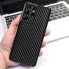 Наклейка из углеродного волокна для Samsung Galaxy S21 Ultra S21 Plus, задняя пленка, защитные тонкие матовые наклейки для Samsung Note 20