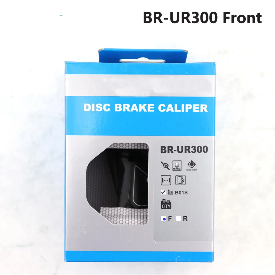 SHIMANO BR-UR300 BR UR300 гидравлический дисковый тормозной суппорт с плоским креплением включает в себя B01S резиновые Тормозные колодки детали велосипеда