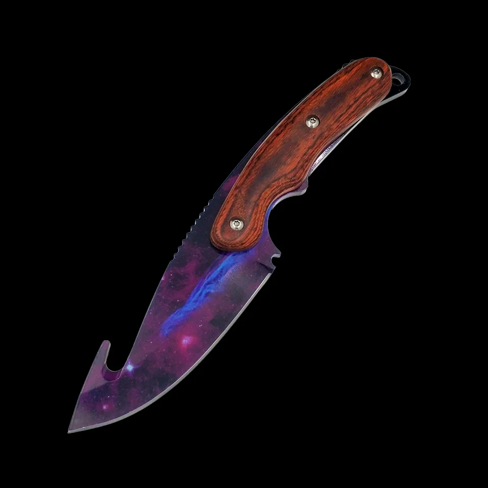 

CN Real Tiger Tooth knife Gut Knifes Counter Strike Tactical Straight Hunting Knives Camping sheath survival colored knife
