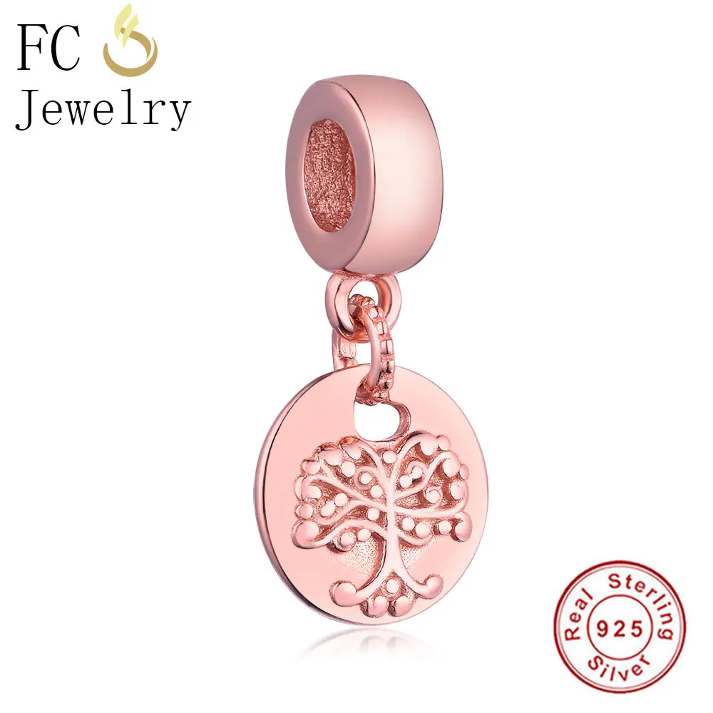 FC Jewelry Fit оригинальный брендовый браслет с подвеской из стерлингового серебра 925