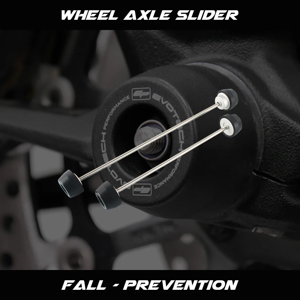 

Front Rear Wheel Axle Fork Crash Slider Motorcycle Stand Screw Swingarm Spools For Triumph Tiger 850 Sport 2021