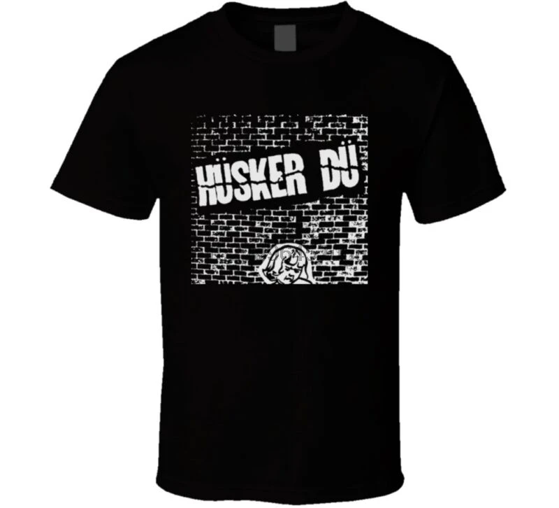 Ретро панк рок группа Husker Du Music футболка| |