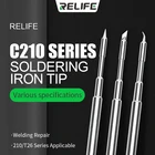 RELIFE RL-C210 советы Универсальный JBC C210 паяльное жало совместимый для T210 и Sugon T26 паяльная станция клюшка для гольфа