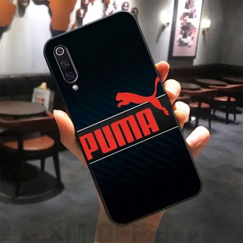 

Sports Luxury Brand Puma Phone Case For Xiaomi Note Max Mi 3 7 8 9se Redmi 7 7a 8 8t 9 10 Pro Lite Cases Cover
