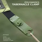 Зажим брезентовый для палатки, уличная веревка-Пряжка, многоразовые аксессуары для тента, альпинизма, кемпинга