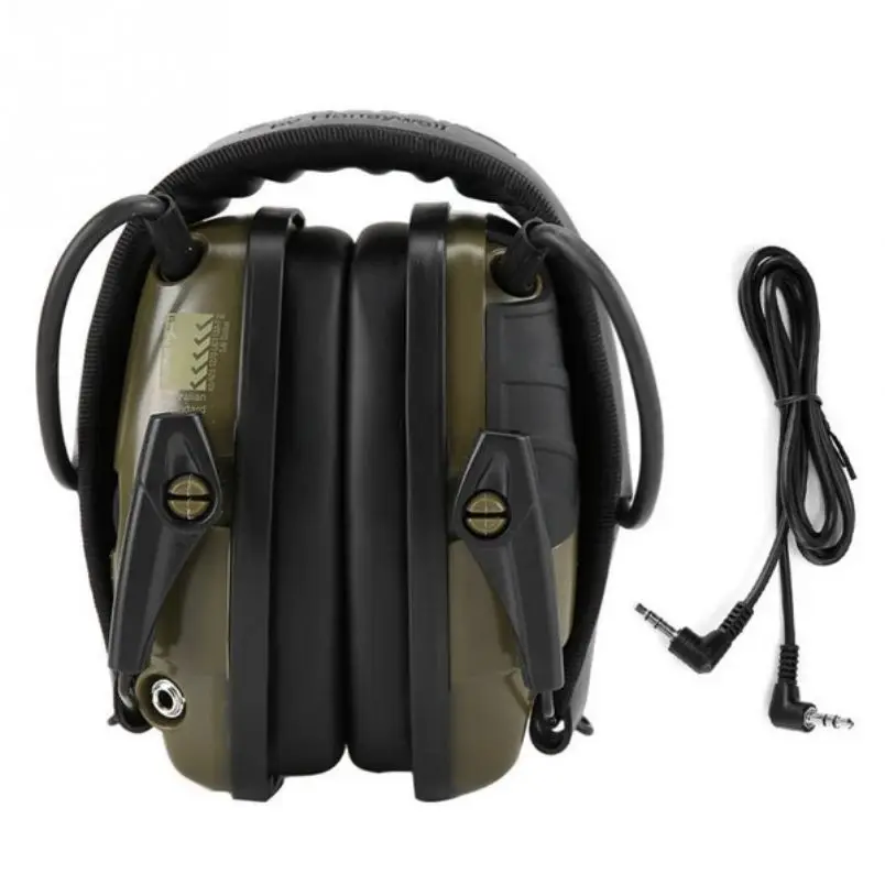 

Anti-Noise Impact Ear Protector Hearing Protection Headset Foldable Hunting Noise ReducerTactical Shooting Earmuff